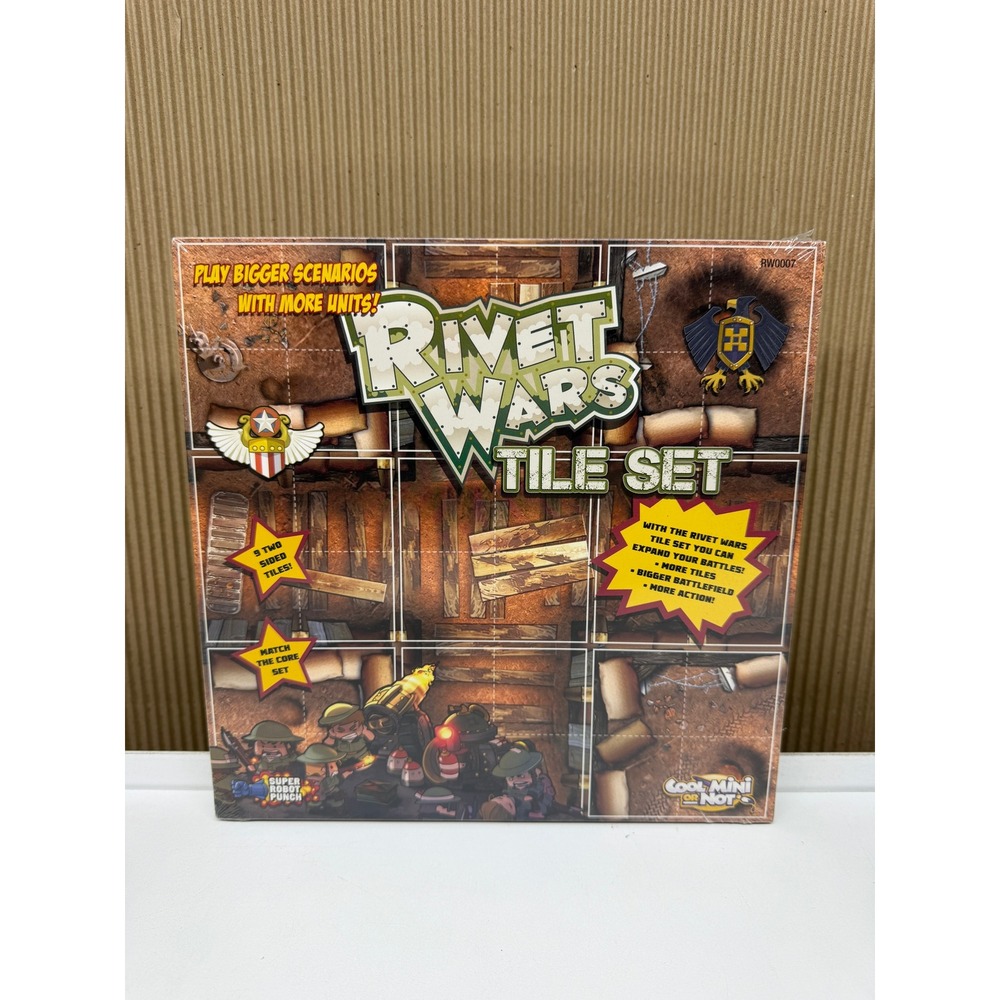 Rivet Wars Tile Set Expansion RW0007 CMON Board Game NEW SEALED
